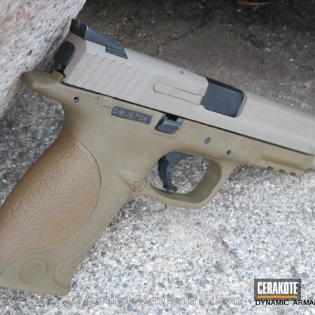 Powder Coating: Smith & Wesson,Handguns,Flat Dark Earth H-265