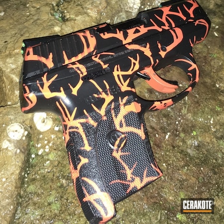 Powder Coating: Hunter Orange H-128,Graphite Black H-146,Pistol,Brush Camo,Custom Camo,Ruger
