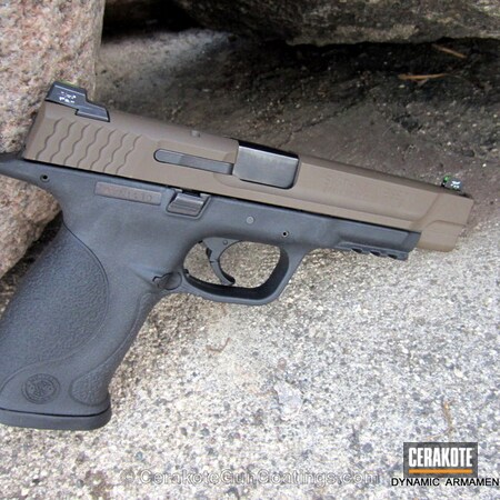 Powder Coating: Smith & Wesson,Handguns,Patriot Brown H-226