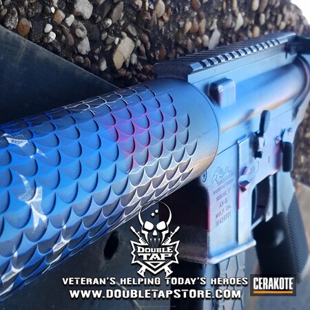 Powder Coating: Bright White H-140,Graphite Black H-146,Distressed,NRA Blue H-171,Tactical Rifle,American Flag,FIREHOUSE RED H-216,Stars and Stripes,Team America Theme