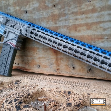 Powder Coating: Graphite Black H-146,NRA Blue H-171,Spike's Tactical,Combat Grey H-130,Hellbreaker,Spikes Tactical Hellraiser,Tactical Rifle,Stainless H-152