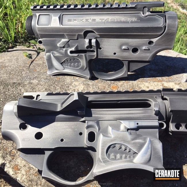 H-237 Tungsten and H-146 Graphite Black by WEB USER | Cerakote