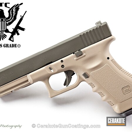 Powder Coating: Glock,Handguns,DESERT SAND H-199,O.D. Green H-236