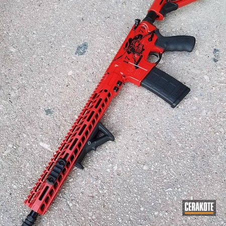 Powder Coating: Two Tone,Gloss Black H-109,USMC Red H-167,Tactical Rifle,Pirate
