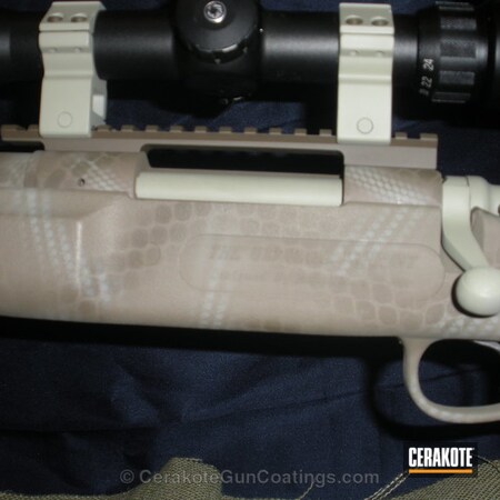Powder Coating: Remington,Patriot Brown H-226,Flat Dark Earth H-265,Bolt Action Rifle,DESERT VERDE H-256