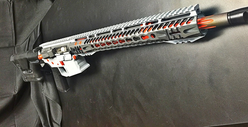 H-146 Graphite Black with H-213 Battleship Grey, H-237 Tungsten