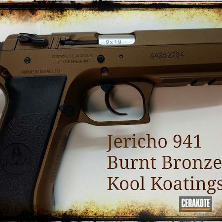 Powder Coating: Handguns,Jericho,Burnt Bronze H-148