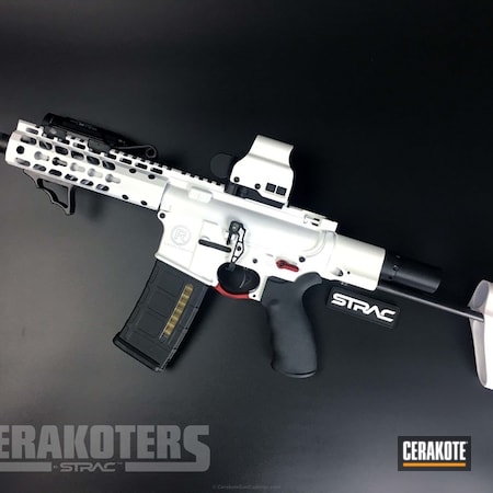 Powder Coating: Two Tone,Snow White H-136,Armor Black H-190,Stormtrooper,Tactical Rifle,Star Wars,Star Wars AR-15