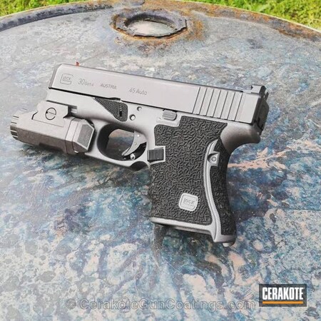 Powder Coating: Glock,Pistol,Tactical Grey H-227,Solid Tone,Stippled,Tac Light,Glock 30