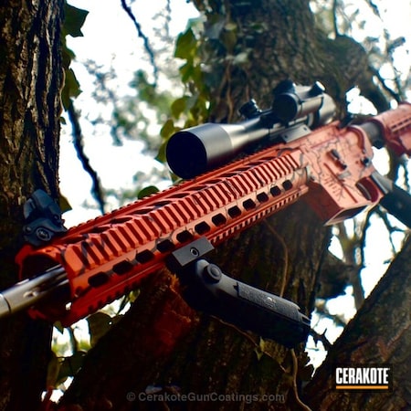 Powder Coating: Hunter Orange H-128,RealTree Camo,Hunting Rifle,Armor Black H-190,Custom Camo,Tactical Rifle,AR-15
