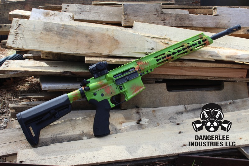 H-168 Zombie Green and H-128 Hunter Orange by WEB USER | Cerakote