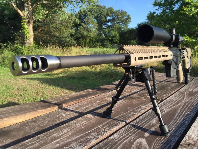 Ruger RPR coated with Desert Sage and Magpul® Flat Dark Earth | Cerakote