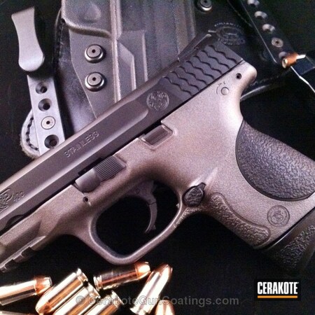 Powder Coating: Graphite Black H-146,Smith & Wesson,Handguns,Tungsten H-237,Tactical Grey H-227
