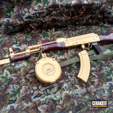 Powder Coating: AK-47,Gold H-122,AK Rifle,Bayonet,Custom