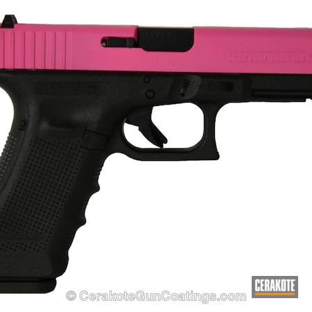 Powder Coating: Glock,Ladies,Handguns,Prison Pink H-141