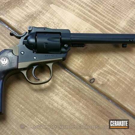 Powder Coating: Graphite Black H-146,Ruger Blackhawk,Revolver,Ruger,Burnt Bronze H-148