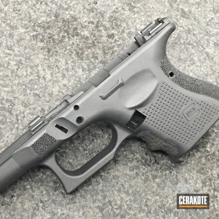 Powder Coating: Glock,Pistol Frame,Sniper Grey H-234,Solid Tone