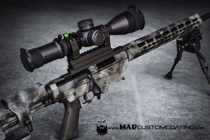 H-294 Midnight Bronze, H-267 MagPul Flat Dark Earth and H-199