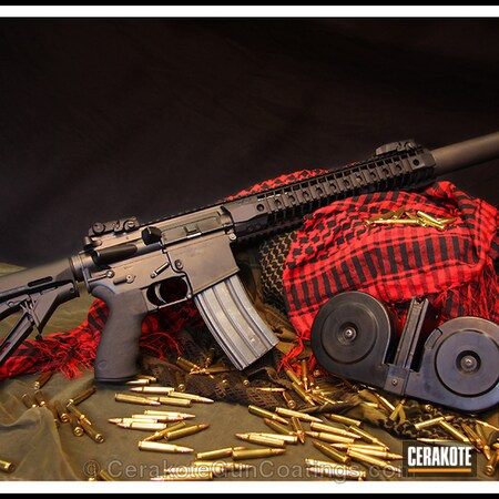 Powder Coating: Graphite Black H-146,Tactical Rifle,Colt