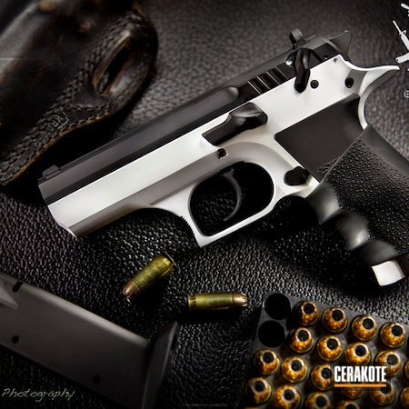Powder Coating: Bright White H-140,Graphite Black H-146,Two Tone,Pistol,Desert Eagle,Snow