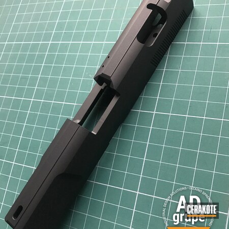 Powder Coating: Slide,Sniper Grey H-234,Solid Tone,Restoration