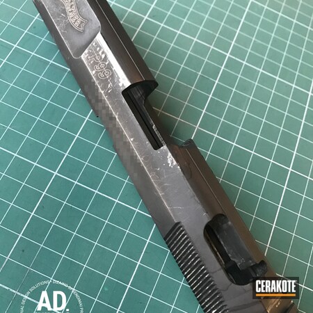 Powder Coating: Slide,Sniper Grey H-234,Solid Tone,Restoration