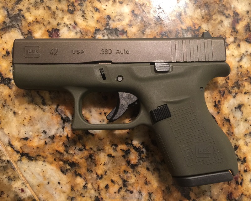 H-148 Burnt Bronze and H-236 O.D. Green by WEB USER | Cerakote