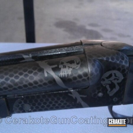 Powder Coating: Shotgun,Armor Black H-190,Winchester,Tungsten H-237