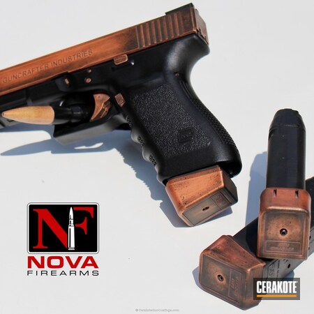 Powder Coating: Glock,Distressed,Copper,Gold H-122,USMC Red H-167,Custom Mix,Burnt Bronze H-148