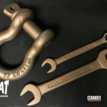 Powder Coating: Spanner,Tools,Shackles,Sidchrome,4x4,Burnt Bronze H-148,Solid Tone,Wrenches,More Than Guns