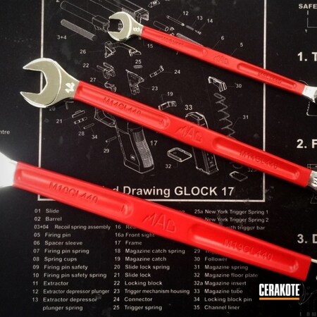 Powder Coating: Tools,Corvette Yellow H-144,USMC Red H-167,Mac Tools,Wrenches,More Than Guns