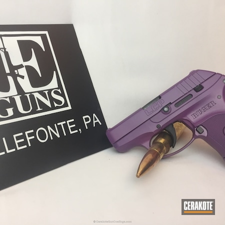 Powder Coating: LCP,Wild Purple H-197,Pistol,Ruger,Solid Tone