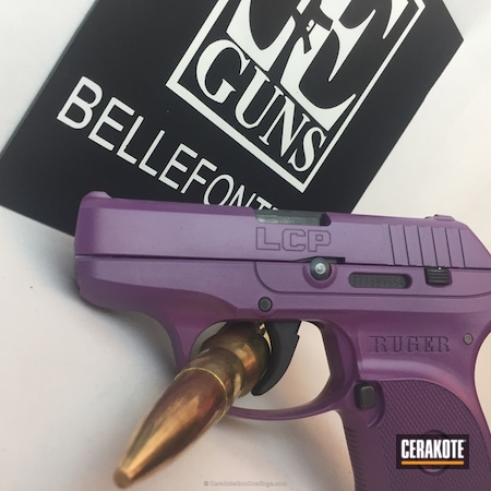 Powder Coating: LCP,Wild Purple H-197,Pistol,Ruger,Solid Tone