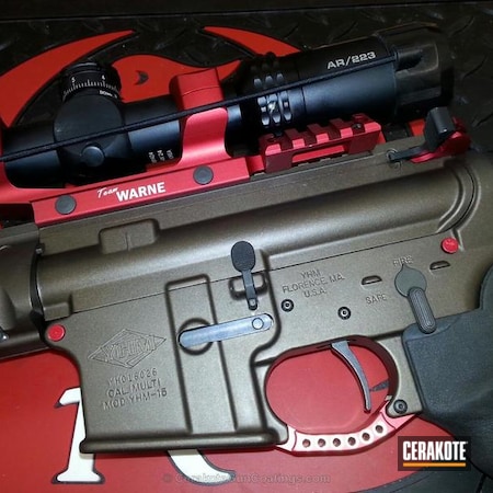 Powder Coating: Midnight Bronze H-294,YHM,Tactical Rifle,Team Warne
