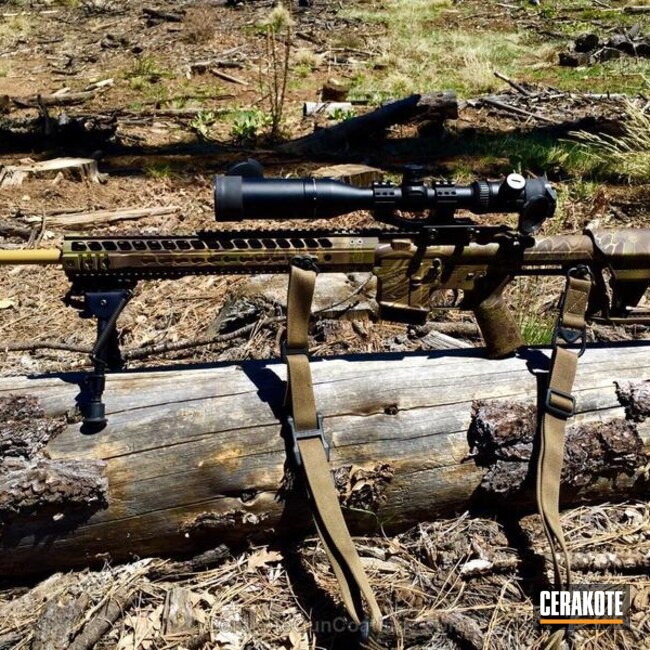 H-8000 RAL 8000, H-258 Chocolate Brown and H-189 Noveske Bazooka