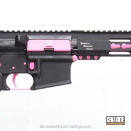 Powder Coating: Graphite Black H-146,Two Tone,Tactical Rifle,AR-15,Prison Pink H-141,Women's Gun