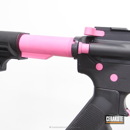 Powder Coating: Graphite Black H-146,Two Tone,Tactical Rifle,AR-15,Prison Pink H-141,Women's Gun