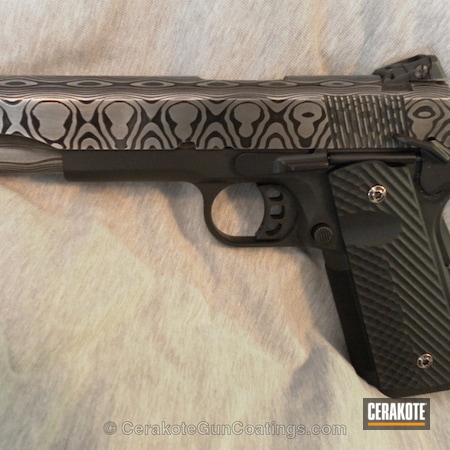 Powder Coating: High Gloss Ceramic Clear,Graphite Black H-146,1911,Handguns,Hero Guns