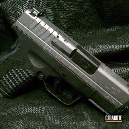 Powder Coating: Handguns,Springfield Armory,Tungsten H-237