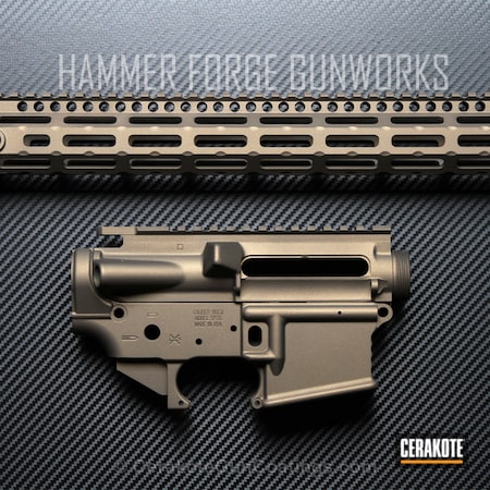 Powder Coating: Midnight Bronze H-294,Seekins Precision,Midwest Industry,Tactical Rifle,AR-15,AR15 Builders Kit,Midwest Industries Handguard
