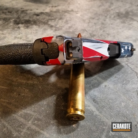 Powder Coating: Smith & Wesson,Stencil,Gloss Black H-109,Custom Graphic,Daily Carry,FIREHOUSE RED H-216,Stars and Bars,Distressed,Ladies,Custom Blend,American Flag,Stars and Stripes,Custom Pattern,Custom Mix,America,Custom,Graphics,Conceal Carry,Stars,Custom Blue,Snow White H-136,Custom Paint,Pistol,Battleworn,Americana,Distressed American Flag