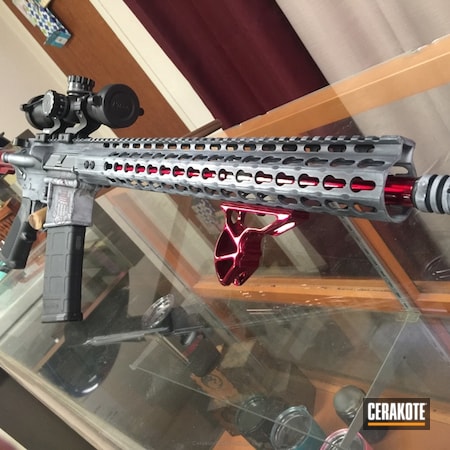Powder Coating: Bright White H-140,Satin Aluminum H-151,Crimson H-221,Spike's Tactical,Spike's Tactical Crusader,Knights Templar,Tactical Rifle,Knights