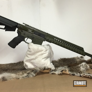Cerakoted H-232 Magpul O.d. Green And H-190 Armor Black