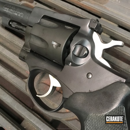 Powder Coating: Graphite Black H-146,Revolver,Wheel Gun,Ruger,.357 Magnum,Security Six