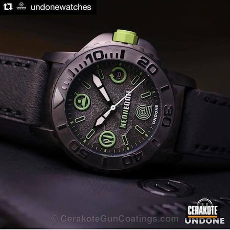 Powder Coating: Undone,Zombie Green H-168,Undone Watch,More Than Guns