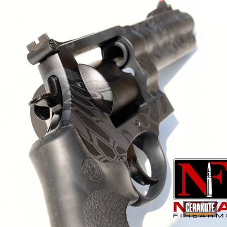 Powder Coating: S&W 460 Magnum,Smith & Wesson,Typhon Kryptek,Graphite Black H-146,Revolver,Sniper Grey H-234,Custom Camo,MAGPUL® STEALTH GREY H-188,Kryptek