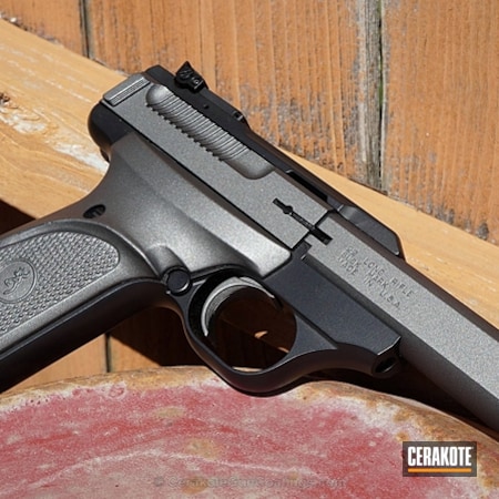 Powder Coating: Graphite Black H-146,22lr,Pistol,Tungsten H-237,Browning Buckmark,Browning