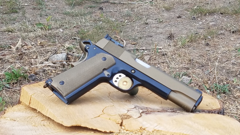 Socom Blue H-148 Burnt Bronze and H-245 Socom Blue by WEB USER | Cerakote