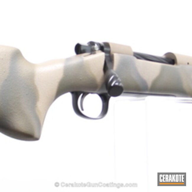 Cerakoted H-146 Graphite Black, H-267 Magpul Flat Dark Earth, H-130 Combat Grey And H-240 Mil Spec O.d. Green