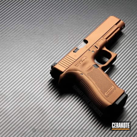 Powder Coating: Glock,Handguns,Copper,Pistol,Gold H-122,Custom Copper,Burnt Bronze H-148,Koppar